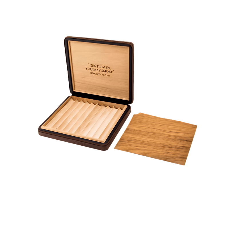 Portable Leather Cigar Box