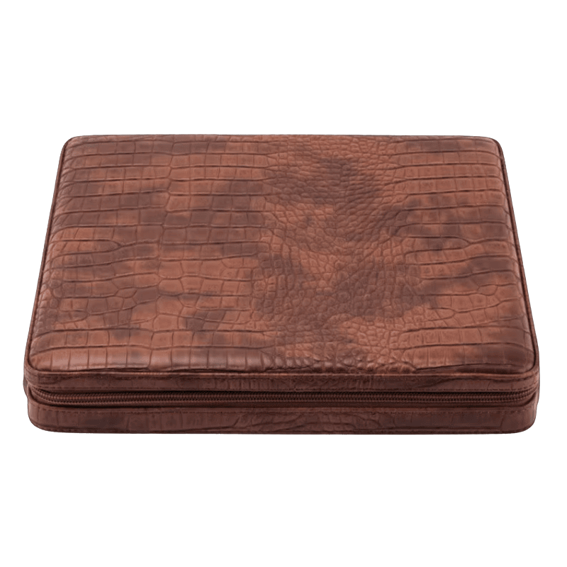 Portable Leather Cigar Box