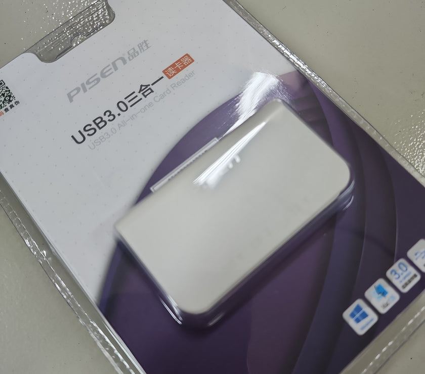 PISEN Portable Card Reader SD CF TF USB 3.0