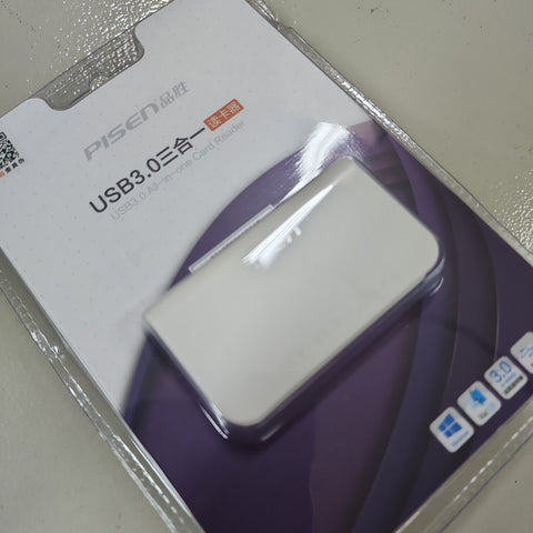 PISEN Portable Card Reader SD CF TF USB 3.0