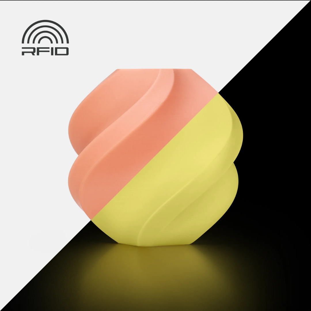 Bambu PLA Glow Filament with Bambu Reusable Spool