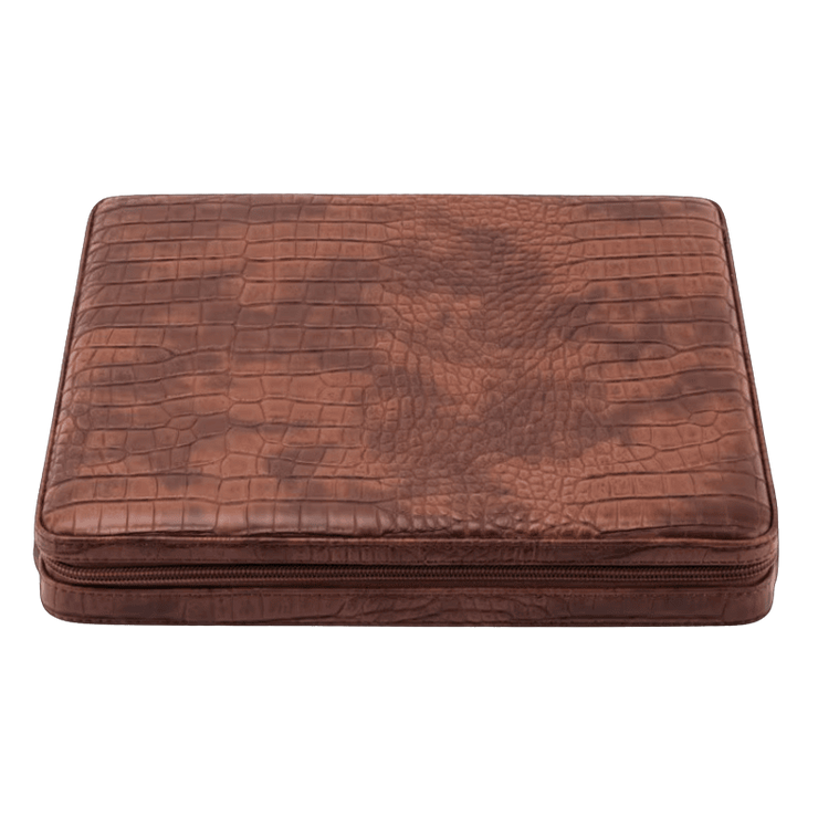 Portable Leather Cigar Box