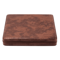 Portable Leather Cigar Box