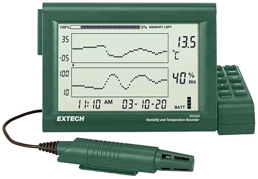 EXTECH RH520B Humidity + Temperature Chart Recorder