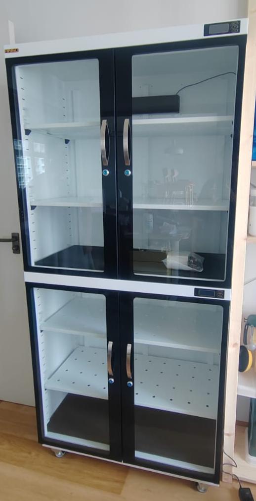 600L White Dry Cabinet Box