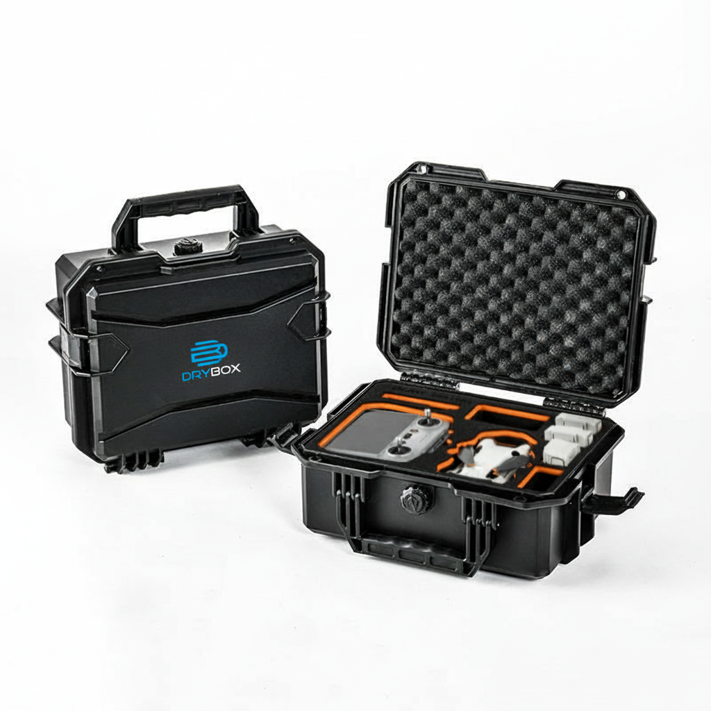 DryBox DJI Mini 4 Pro Hard Case – Waterproof IP67 Protective Drone Carry Case