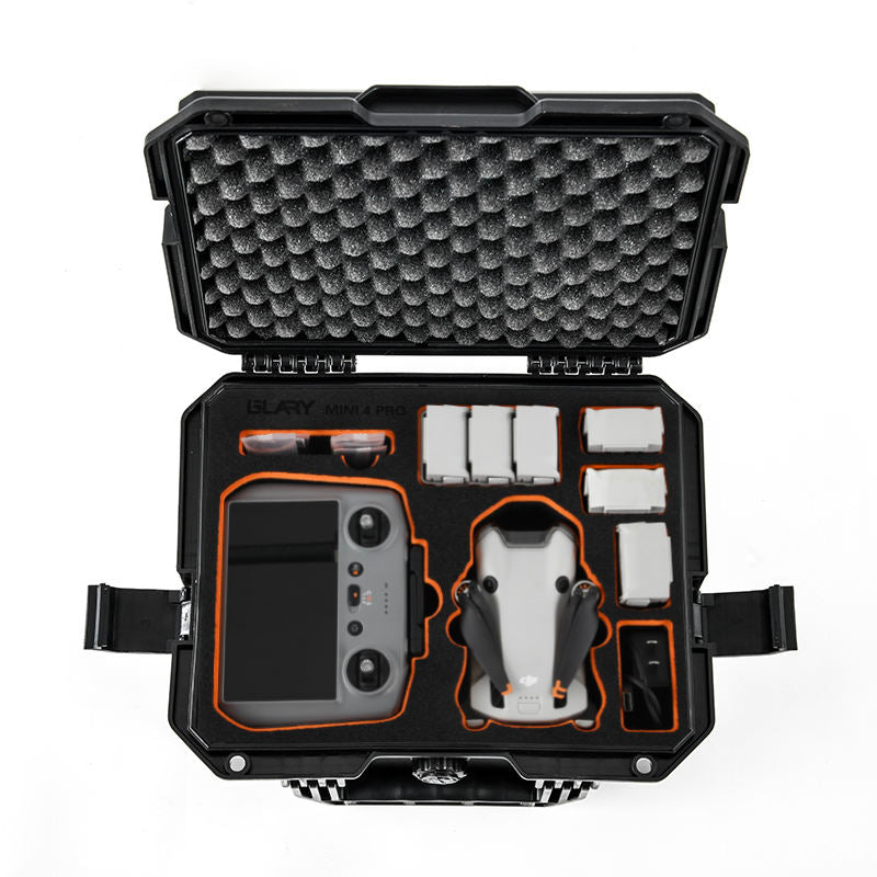 DryBox DJI Mini 4 Pro Hard Case – Waterproof IP67 Protective Drone Carry Case