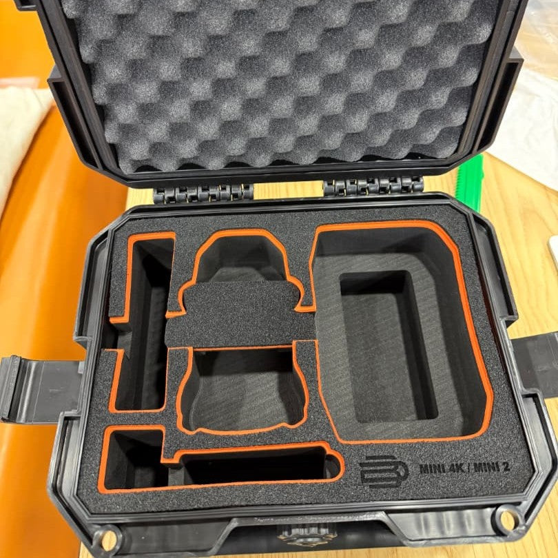 DryBox DJI Mini 4K Drone Hard Case – Waterproof IP67 Protective Drone Carry Case
