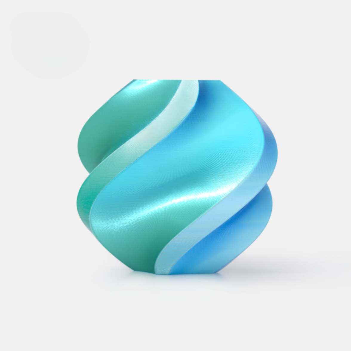 Bambu PLA Silk+ - Blue Hawaii (Blue-Green) - with Bambu Reusable Spool