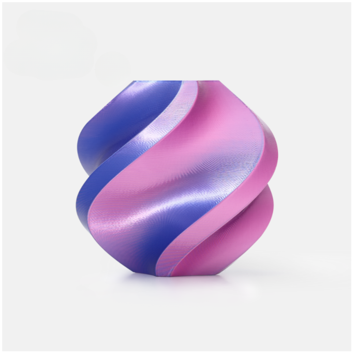 Bambu PLA Silk - Neon City (Blue-Magenta) - with Bambu Reusable Spool