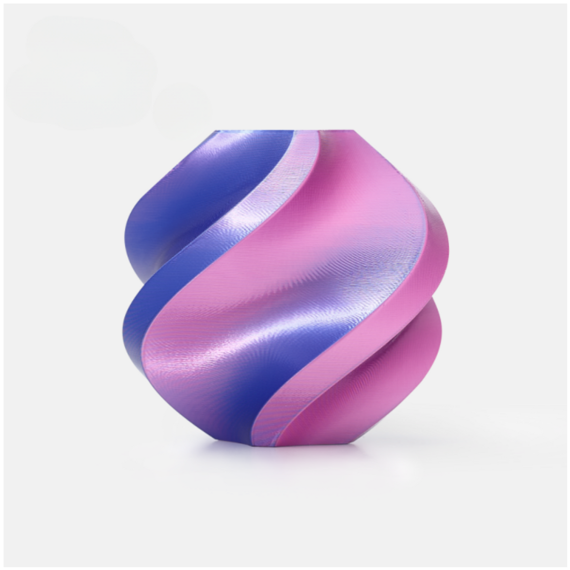 Bambu PLA Silk - Neon City (Blue-Magenta) - with Bambu Reusable Spool