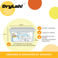 DryLah! Refillable Eco-Friendly Moisture Absorber (Family Bundle) | Sustainable PATENT CONTAINERS