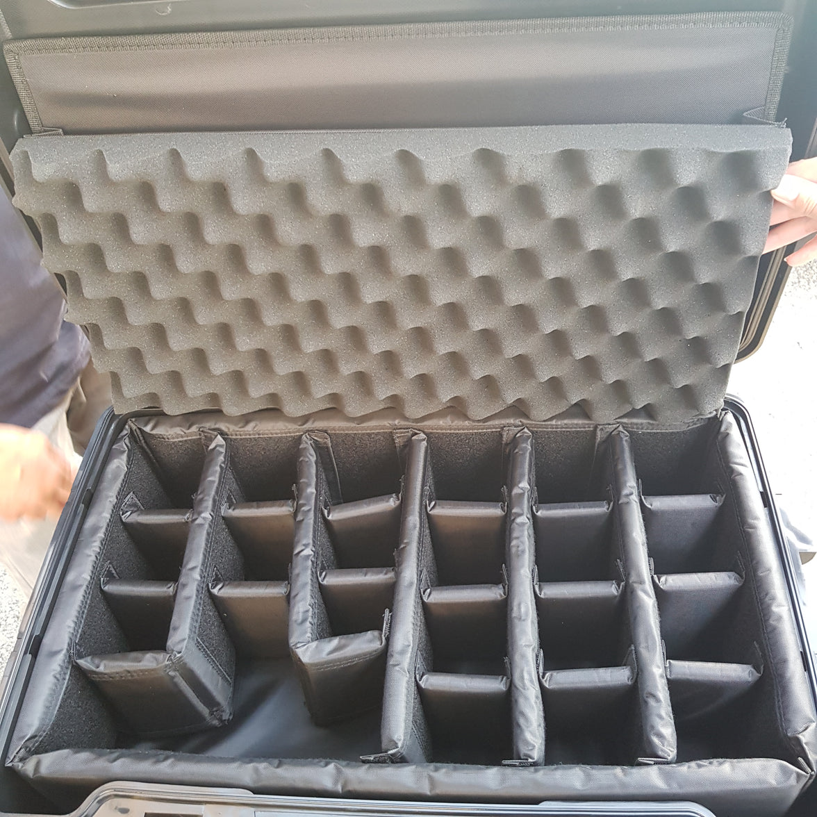 21' Camera Equipment Luggage Hard Case Roller- WR-21 -DryBox SG Pte. Ltd.