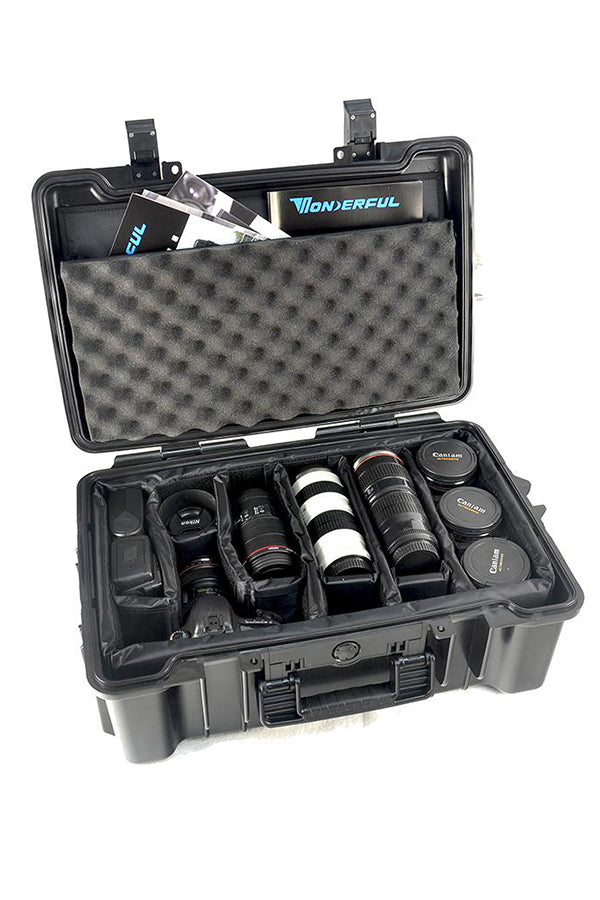 21' Camera Equipment Luggage Hard Case Roller- WR-21 -DryBox SG Pte. Ltd.