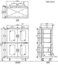 1160L Totech Super Dry Cabinet