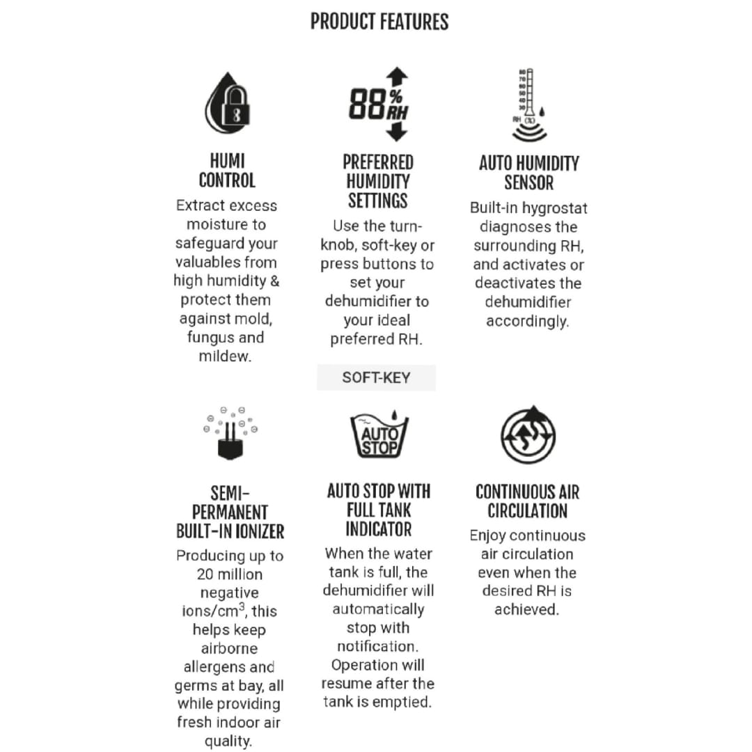 Novita Dehumidifier ND298