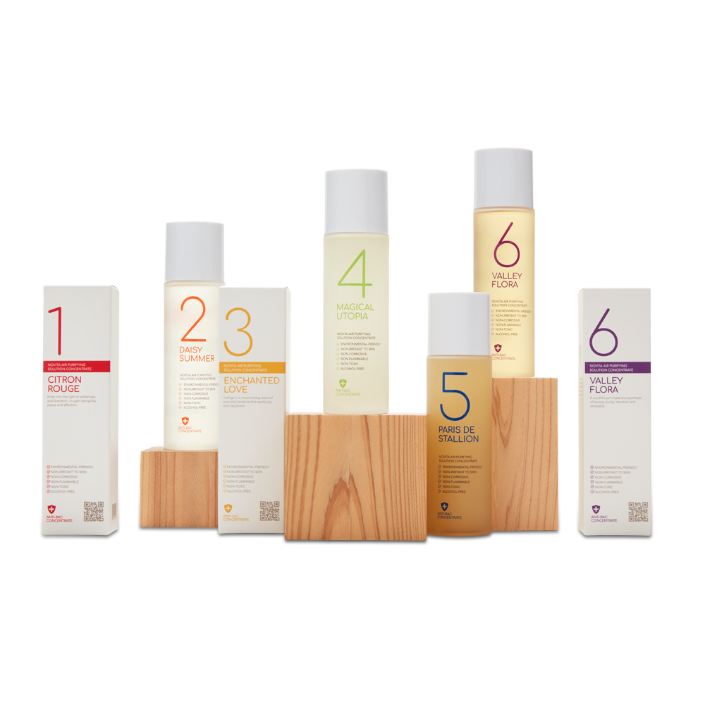 Novita Humidifier NH810 w/ 1 bottle of Air Purifying Solution Concentrate