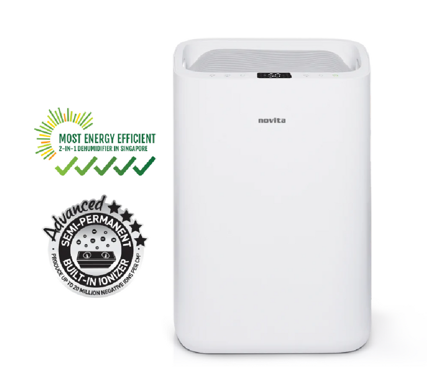 Novita Dehumidifier + Air Purifier 2-In-1 ND 25.5+