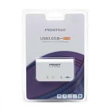 PISEN Portable Card Reader SD CF TF USB 3.0- -DryBox SG Pte. Ltd.